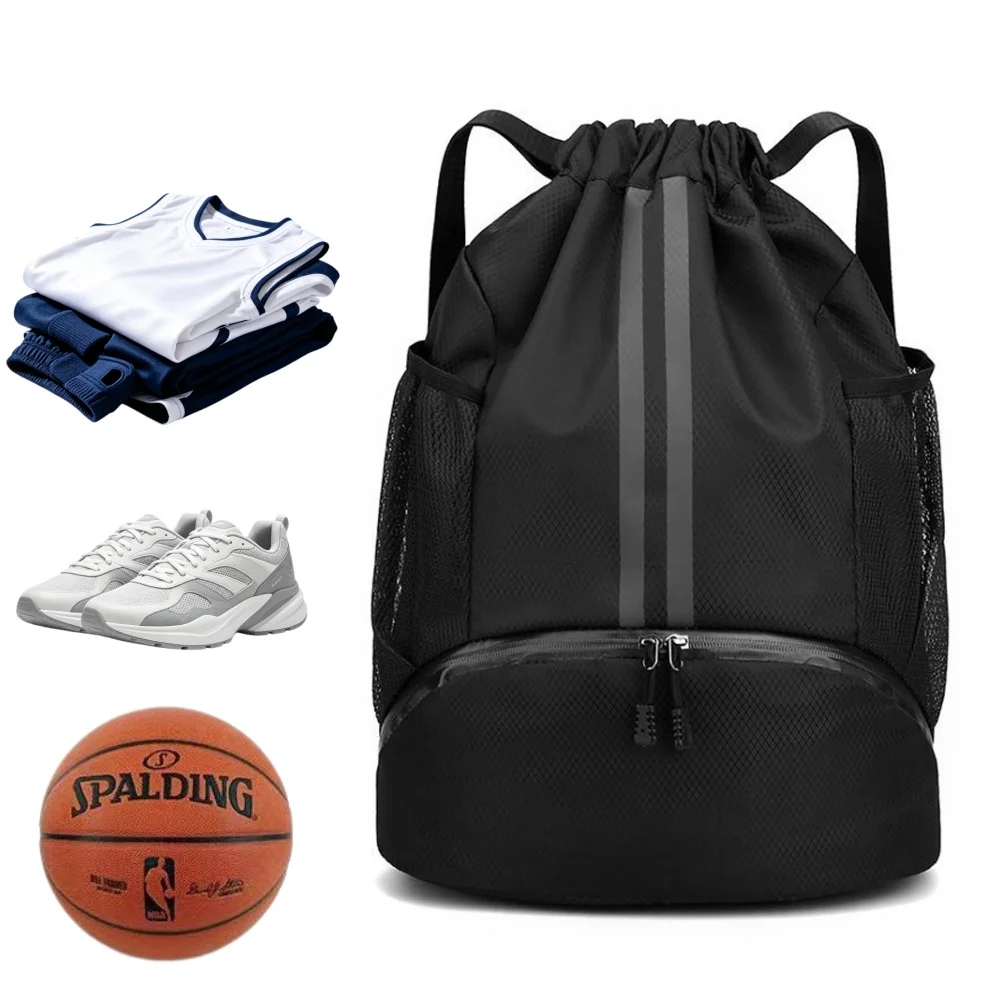 Pilates Yoga Bag - Mochila esportiva com cordão, bolsa leve