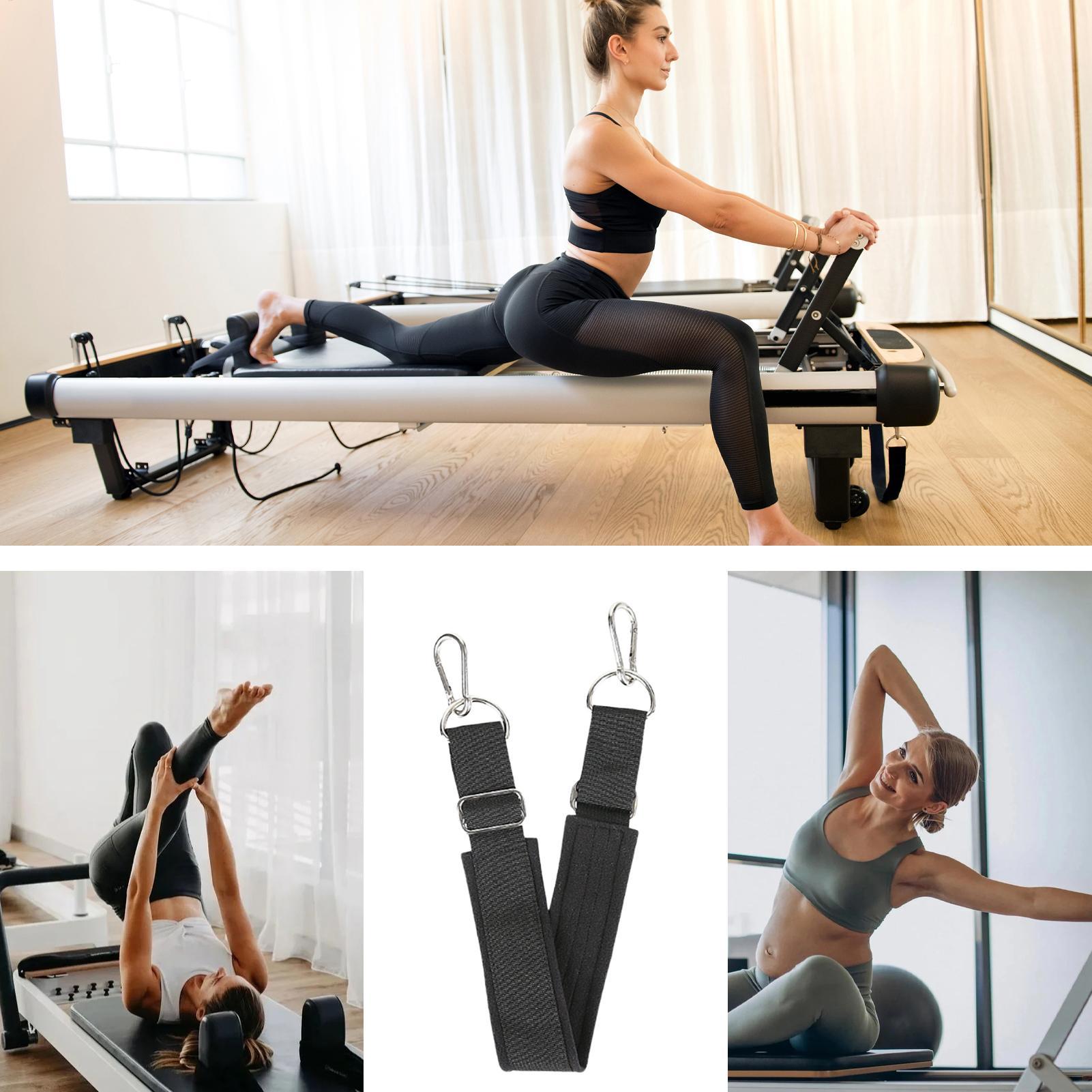 Pilates Yoga Studio - Alça de Pilates Reforçada Ajustável Antiderrapante