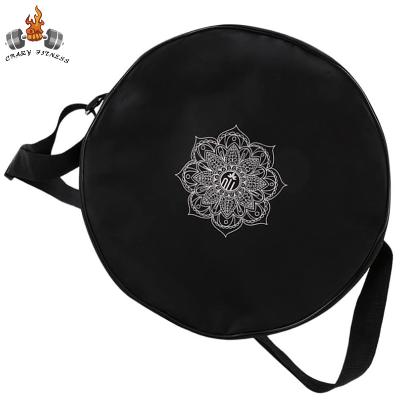Pilates Yoga Bag - Nylon Yoga Roda Bag, Mandala Flor,
