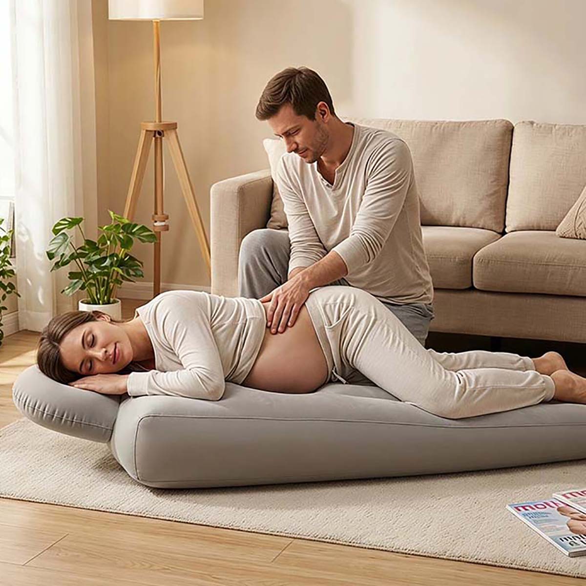 Pilates Yoga Studio - Almofada Inflável para Gravidez e Yoga