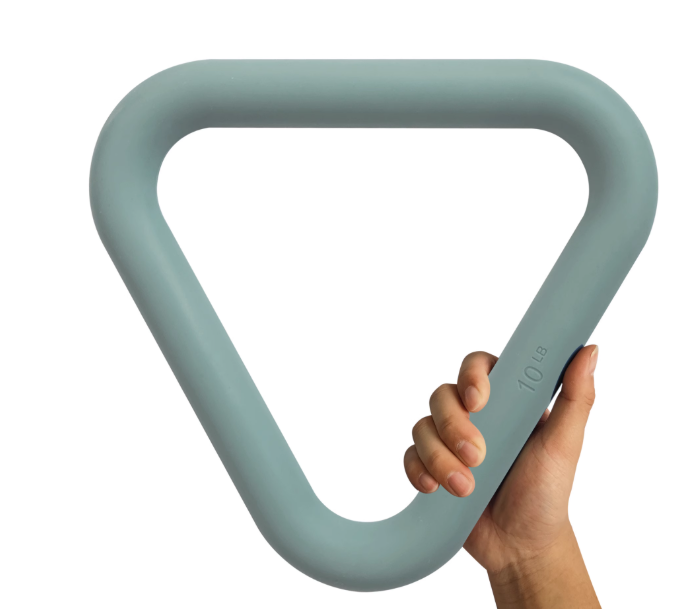 Anel de ferro triangular, supo - Pilates Yoga Origin avaliação e preço