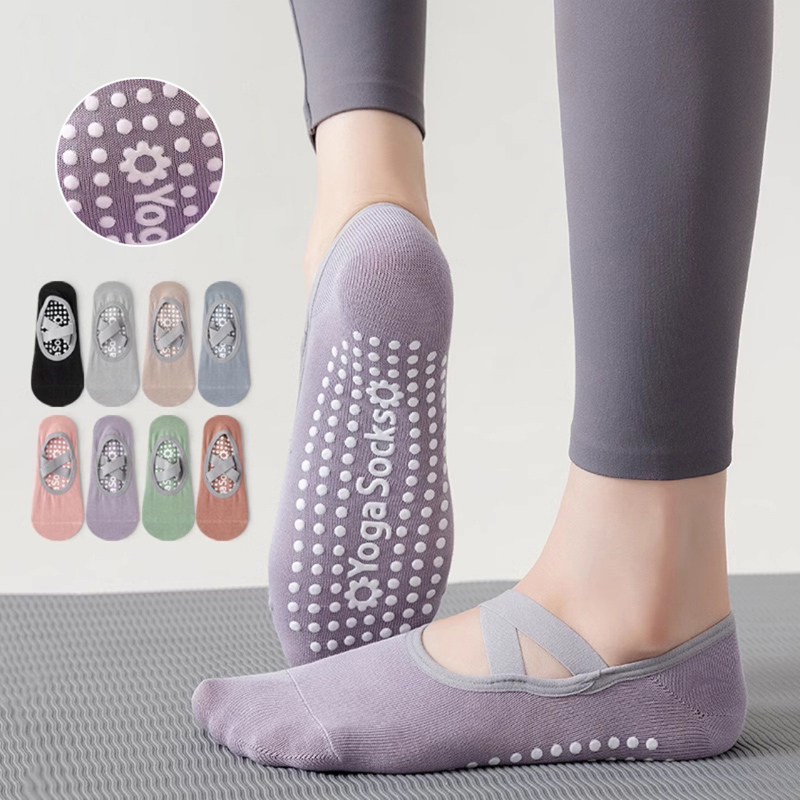 Meias de yoga com fundo de toa - Pilate Yoga Workout avaliação e preço