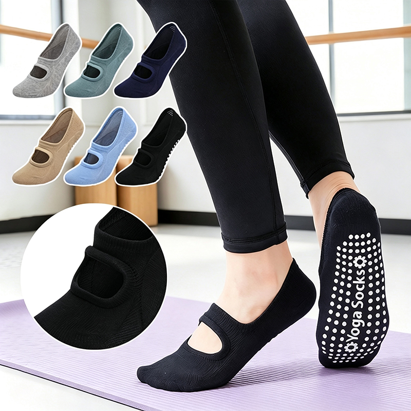 Meias de Yoga Antiderrapantes  - Pilate Yoga Workout avaliação e preço