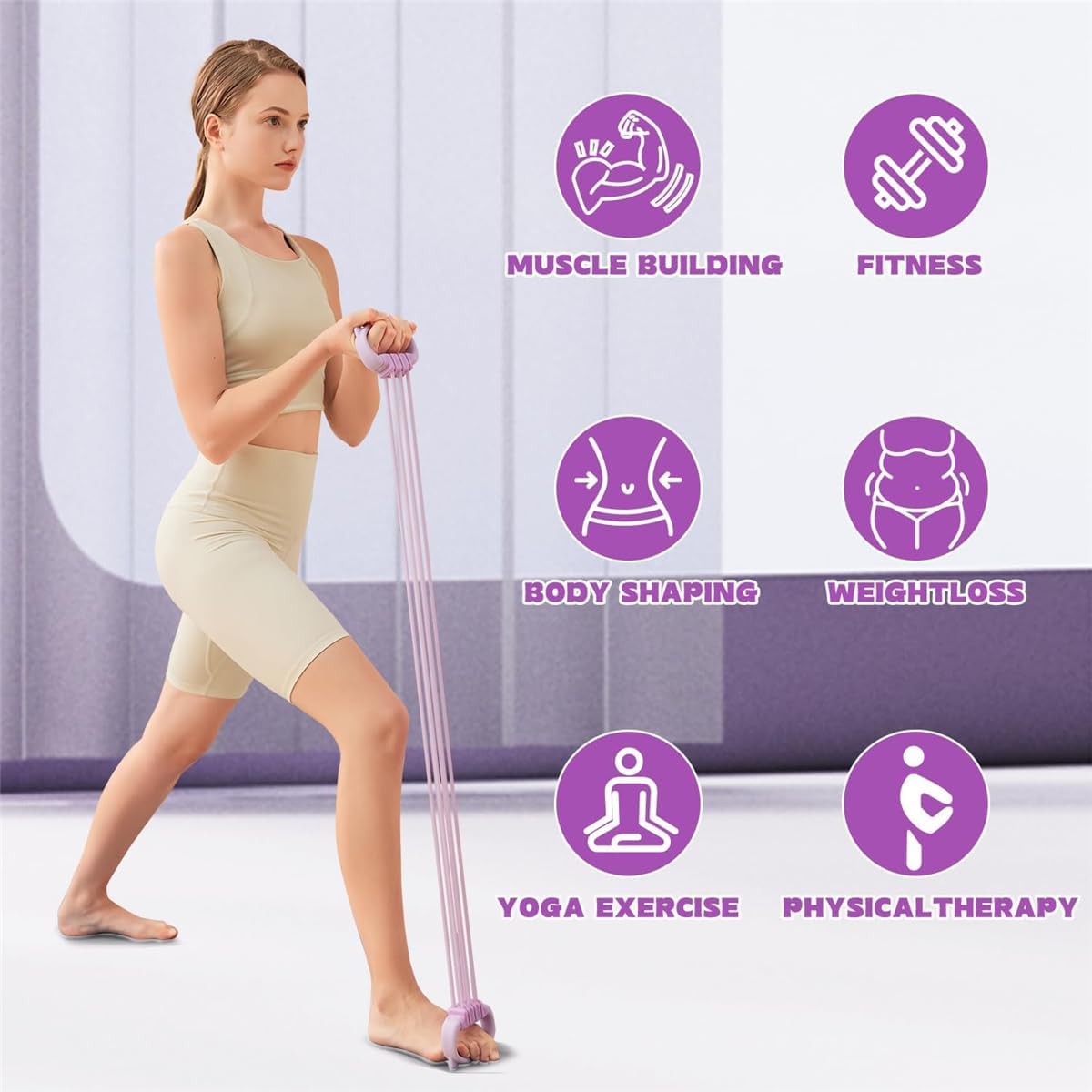 Bandas de Resistência em Forma - Pilates Yoga Home Workout avaliação e preço