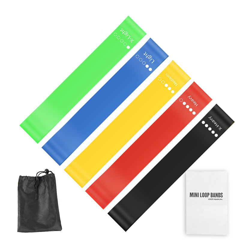 Conjunto de 5 Faixas de Resist - Pilates Yoga Bag avaliação e preço