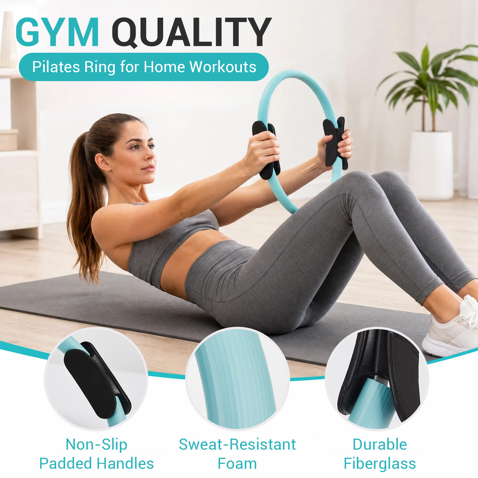 Conjunto de Treinamento de Pil - Pilates Yoga Home Workout avaliação e preço